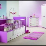 Bebek odası mor modeller