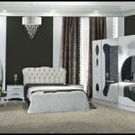 Beyaz alfemo mobilya yatak odası
