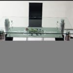 Cam mutfak masası modelleri