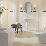 Dekoratif beyaz banyo meşale şeklinde ikili aplik