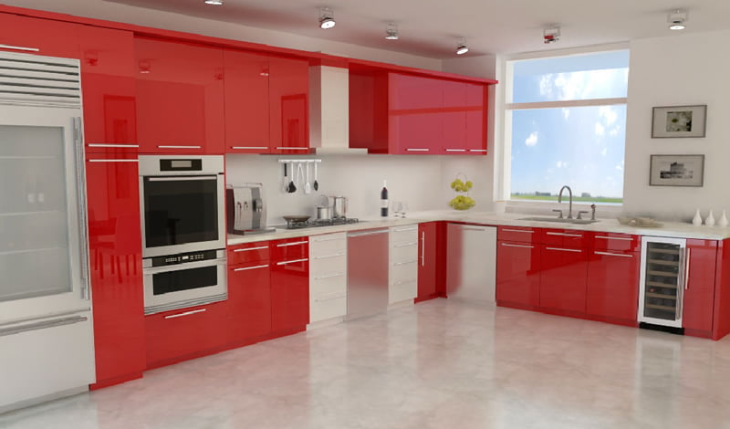 Kırmızı Mutfak modelleri