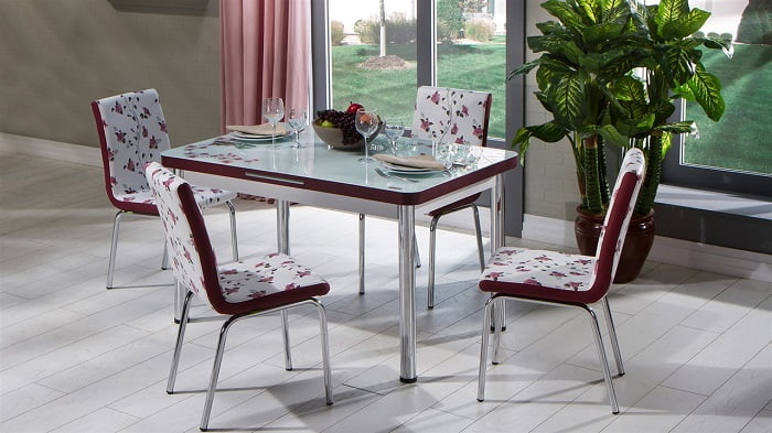 lilyum mondi mutfak masa sandalye takımı