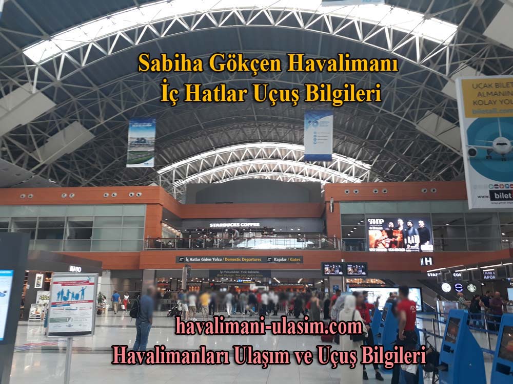 istanbul sabiha gökçen havalimanı iç hatlar uçuş bilgileri