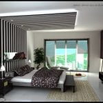 Yatak odası asma tavan örnek