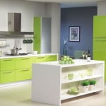 Yeşil mutfak dekorasyonu